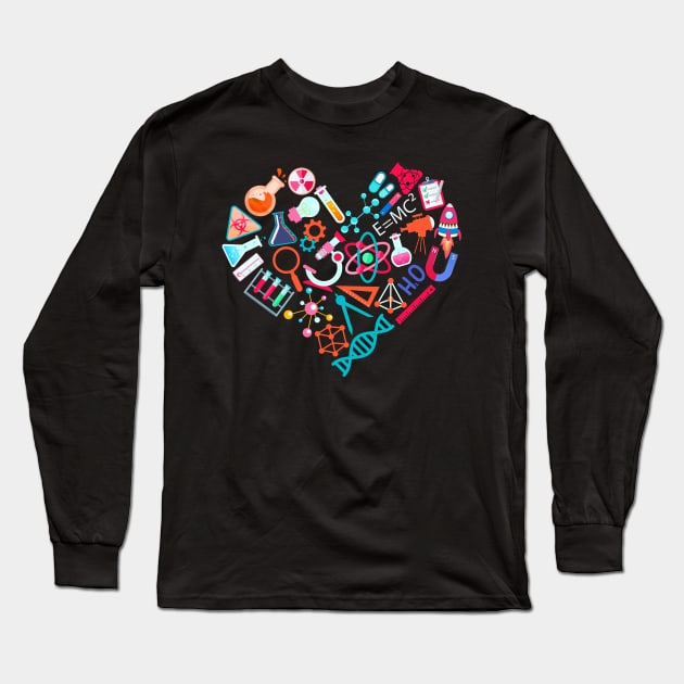 Love Chemistry Long Sleeve T-Shirt by KsuAnn